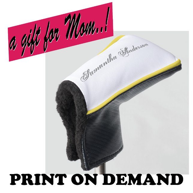 Golf Course ⛳ Genius Mum Dad Wonderful  Head Cover (Creator Uploaded)
