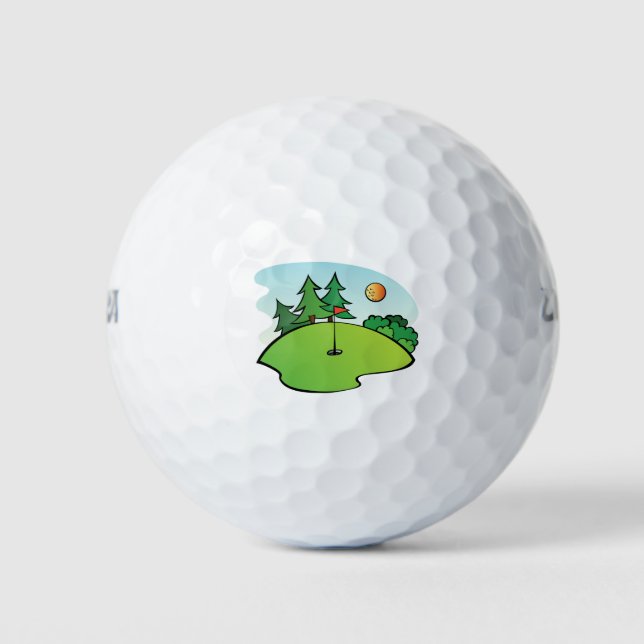 Golf Course Golf Balls (Front)