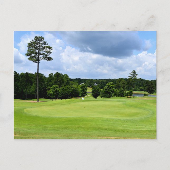 Golf Course Landscape Postcard (Front)
