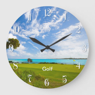 Golf course large clock