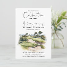 Golf Course Memorial Celebration of Life