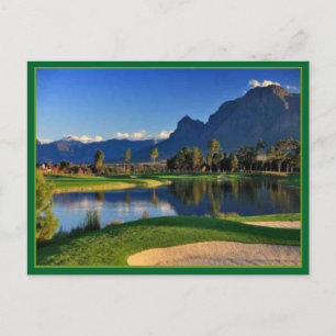 Golf Course Post Card