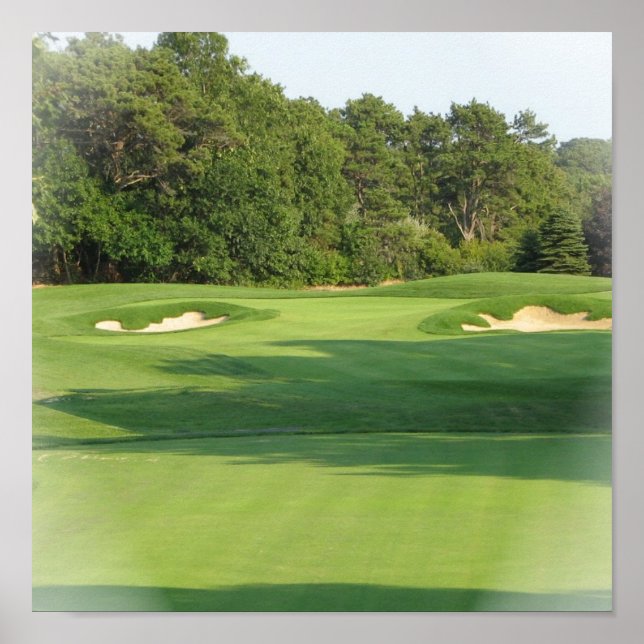 Golf Course Poster Print (Front)