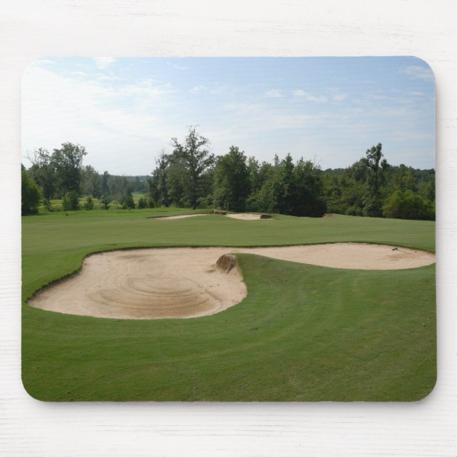 Golf Course Sand Trap Mouse Pad (Front)