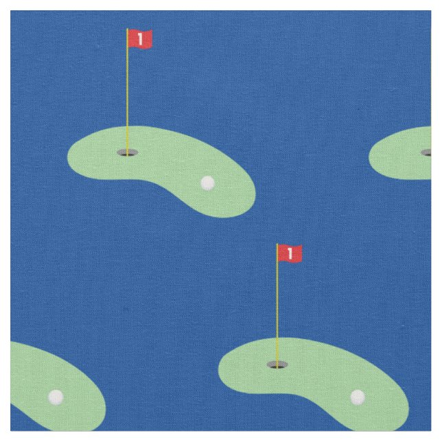 Golf Course Sports Fabric (Close Up)