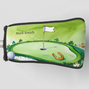 Golf Course St. Patrick's day Head Cover