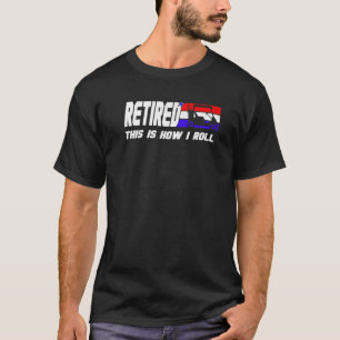 Golf Dad Funny Golfing Golf Cart Retired Golf T-Shirt