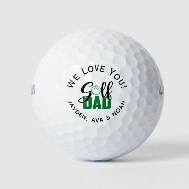 Golf Dad Green Balls (Front)