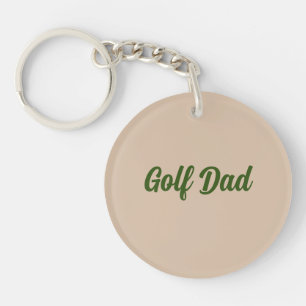 golf dad key ring