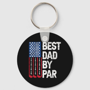 Golf Dad Key Ring