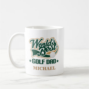 Golf Dad Personalised Mug Gift