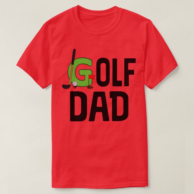 Golf Dad  T-Shirt (Design Front)