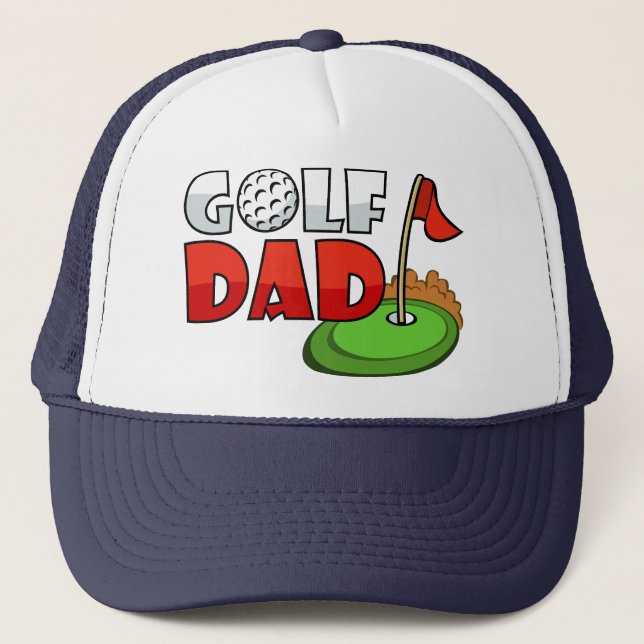 Golf Dad Trucker Hat (Front)