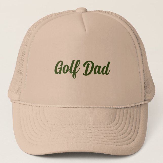 golf dad trucker hat (Front)