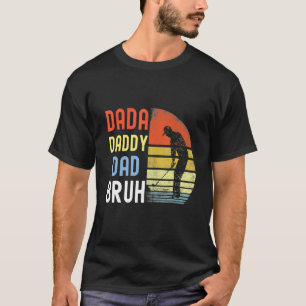 Golf Dada Dad Daddy Bruh Fathers Day 2022 T-Shirt