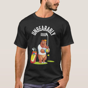 Golf Daddy Bear Father's Day T-Shirt