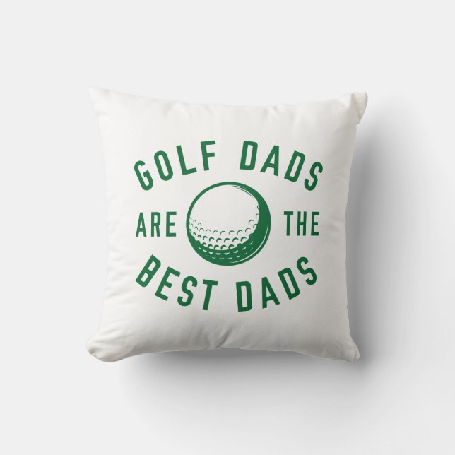 Golf Dads Are The Best Dads Cushion (Front)
