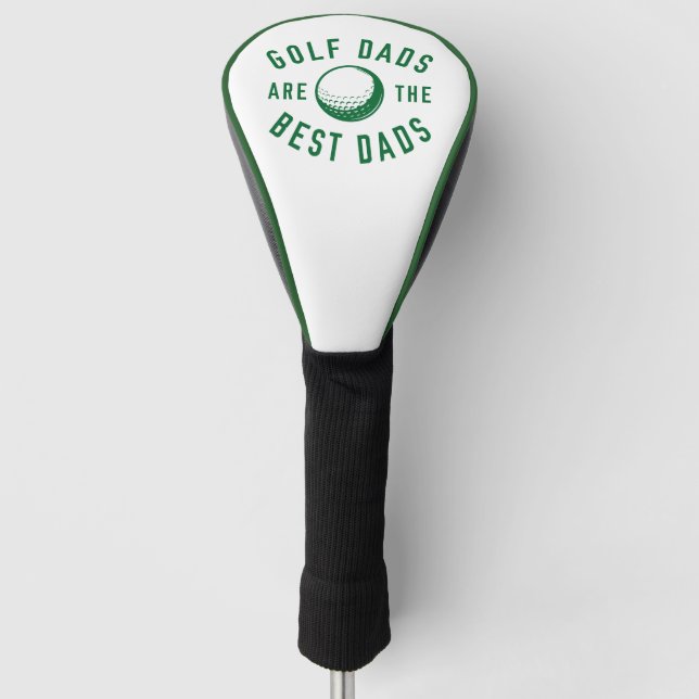 Golf Dads Are The Best Dads Golf Head Cover (Front)