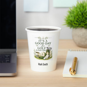 Golf daily coffee paper cups