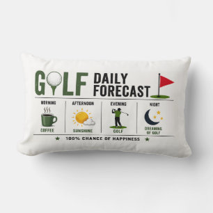 Golf daily forecast  lumbar cushion