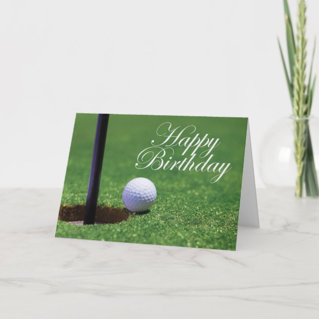  Golf Day Card (Front)