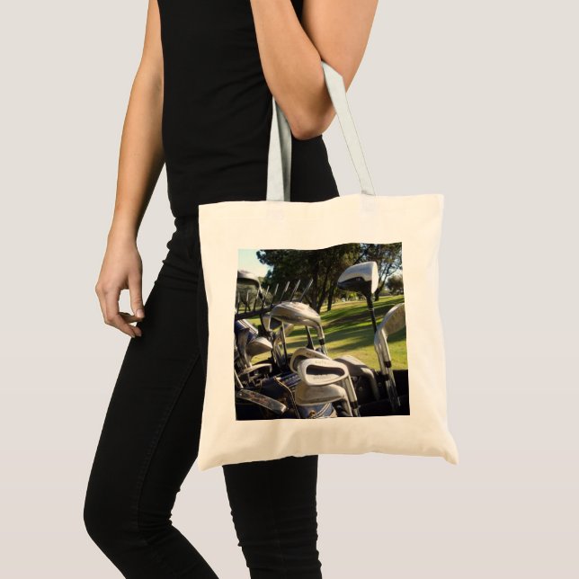Golf Day Out, Tote Bag (Front (Product))