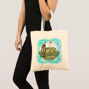 Golf Day tote bag