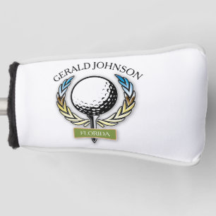 Golf Design Monogram Golfer Template Head Cover