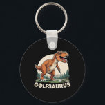 Golf Dinosaur Golfer T-rex Playing Golf Dino Golfi Key Ring<br><div class="desc">Golf Dinosaur Golfer T-rex Playing Golf Dino Golfing</div>