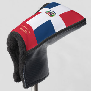 Golf Dominican Republic & Flag /Golf Clubs Covers