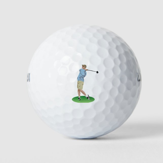 Golf Drive Balls (Front)