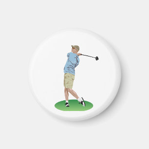 Golf Drive Magnet