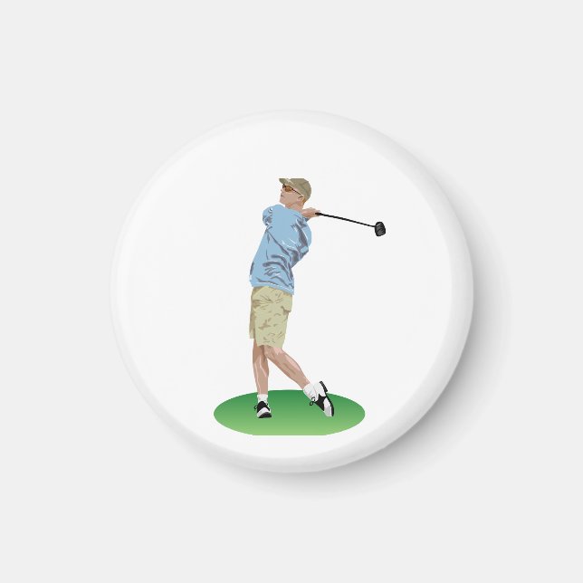 Golf Drive Magnet (Front)