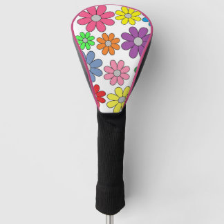 Golf Driver Cover - Crazy Daisies!