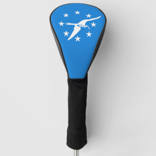 Golf Driver Cover with Flag of Corpus Christi, USA