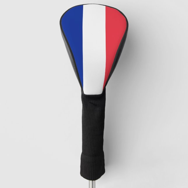 Golf Driver Cover with Flag of France (Front)