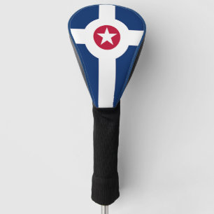 Golf Driver Cover with Flag of Indianapolis, USA