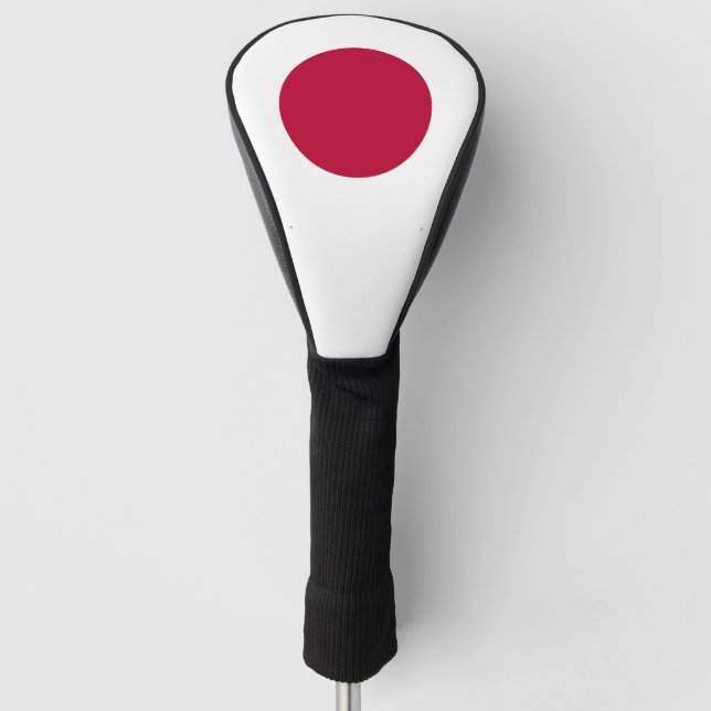 Golf Driver Cover with Flag of Japan (Front)
