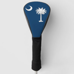 Golf Driver Cover with Flag of South Carolina, USA