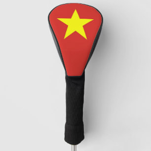 Golf Driver Cover with Flag of Vietnam
