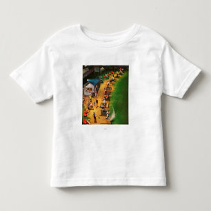 Golf Driving Range by John Falter Toddler T-Shirt