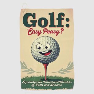 Golf: Easy Peasy? Golf Towel