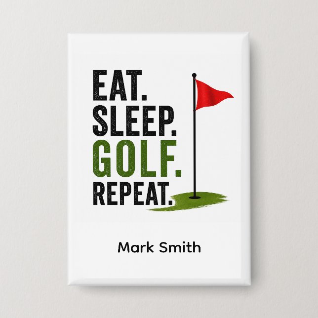 Golf Eat Sleep Golf Repeat (Front)