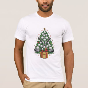 Golf Equipment Christmas Tree Christmas Golf T-Shirt