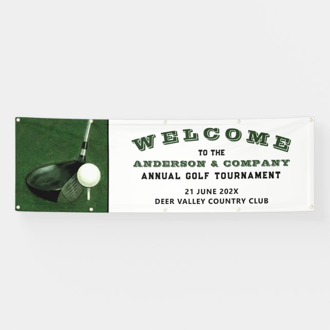 Golf Event Banner (Horizontal)