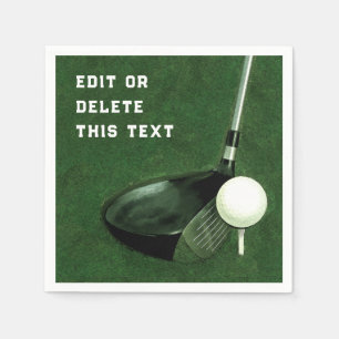 Golf Event Napkin