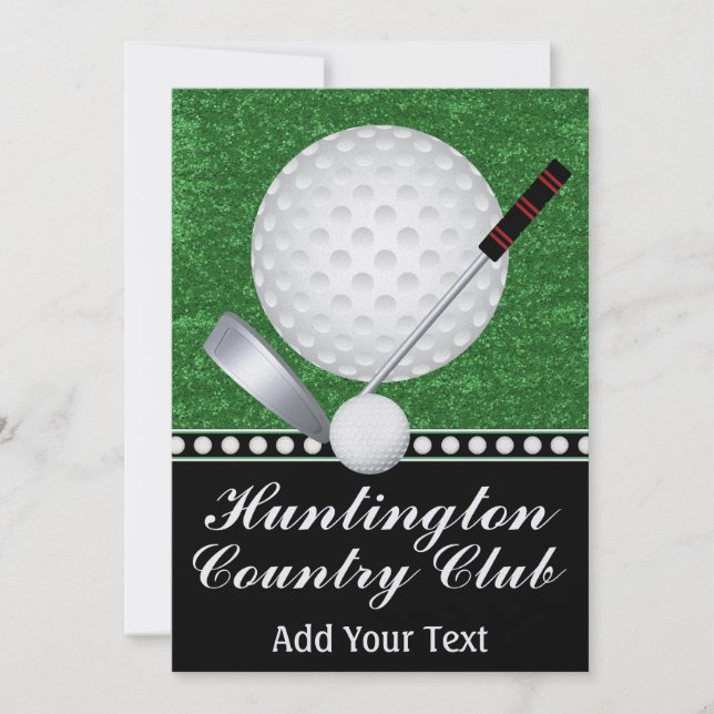 Golf Event - SRF Invitation (Front)