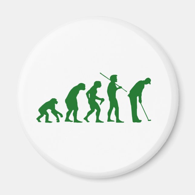 Golf Evolution Magnet (Front)