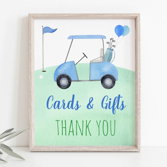 Golf First Birthday Par-tee Cards & Gifts Sign (Creator Uploaded)