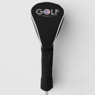 Golf flag of Puerto Rico Golf Head Cover